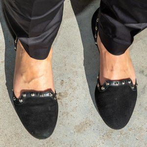 Corso Como Studded Suede Flats